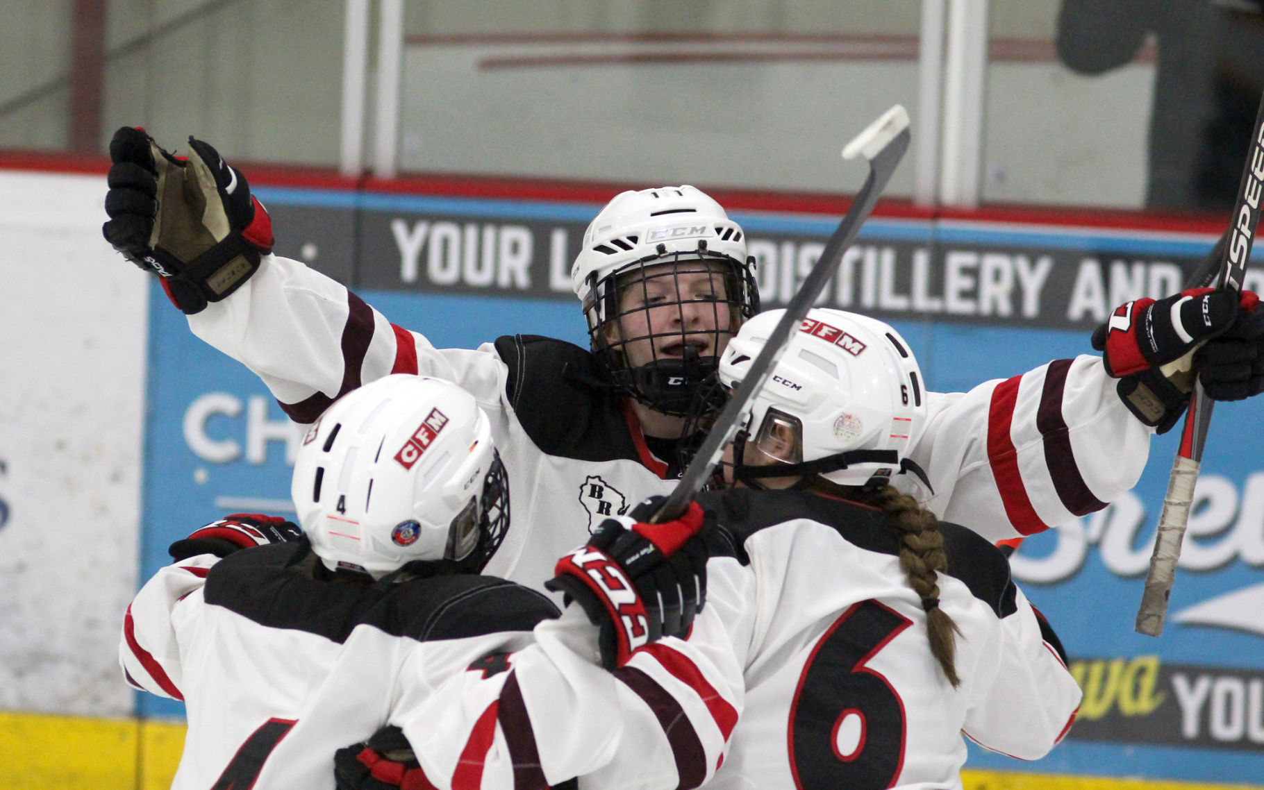 Hayward at Chippewa Falls/Menomonie girls hockey 2-20-20